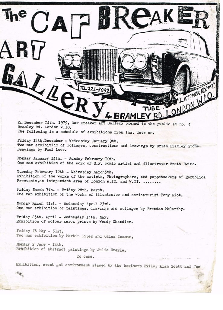 History corner: Carbreaker gallery